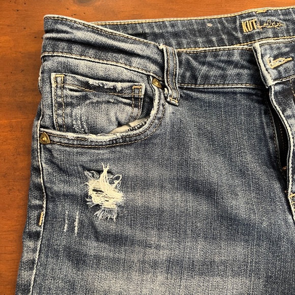 KUT FROM THE KLOTH Denim Boyfriend Shorts - Picture 3 of 13